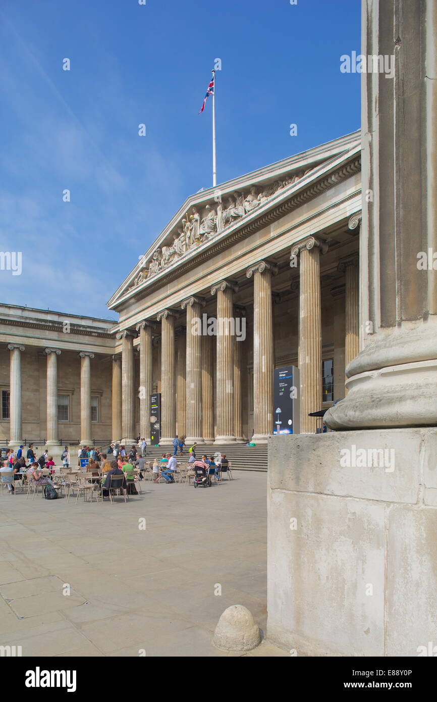 British Museum, Bloomsbury, London, England, Regno Unito, Europa Foto Stock