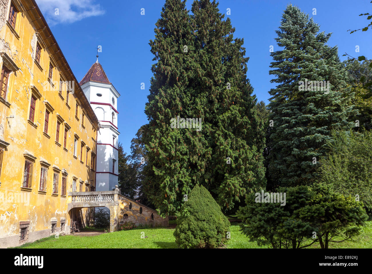 Castello di Radim, Castello rinascimentale della Repubblica Ceca Foto Stock