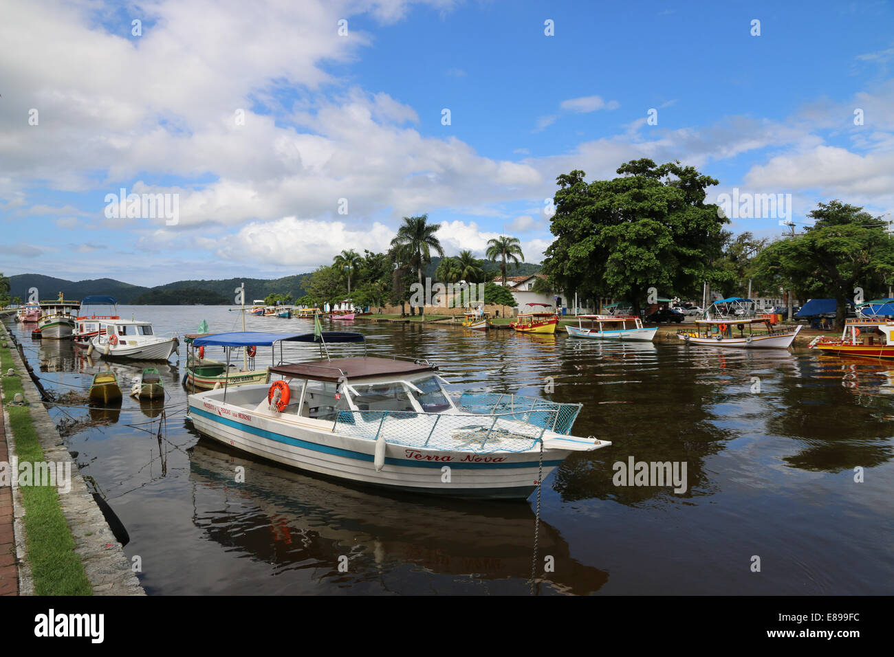 Parati Brasile porto Foto Stock