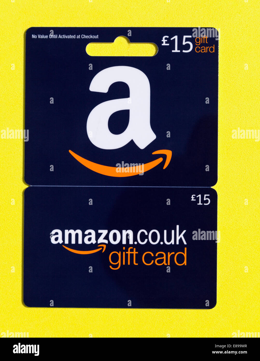 Amazon gift card Foto Stock