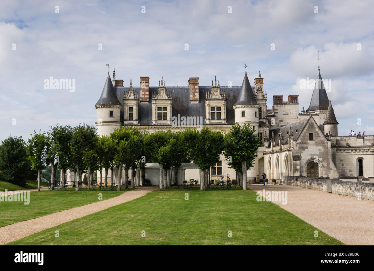 Castello di Amboise - Francia Foto Stock
