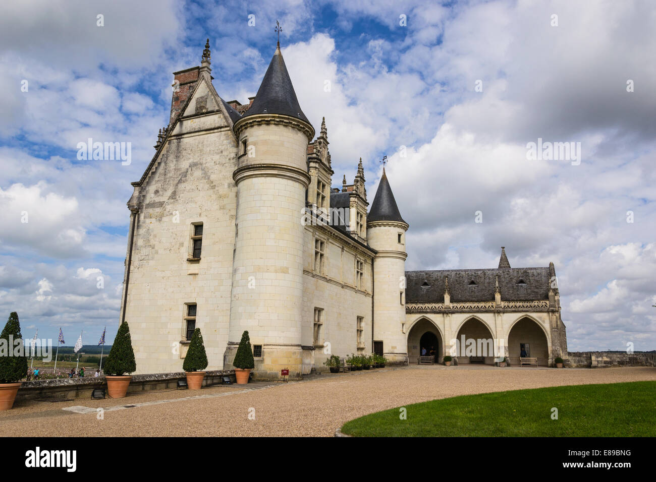 Castello di Amboise - Francia Foto Stock