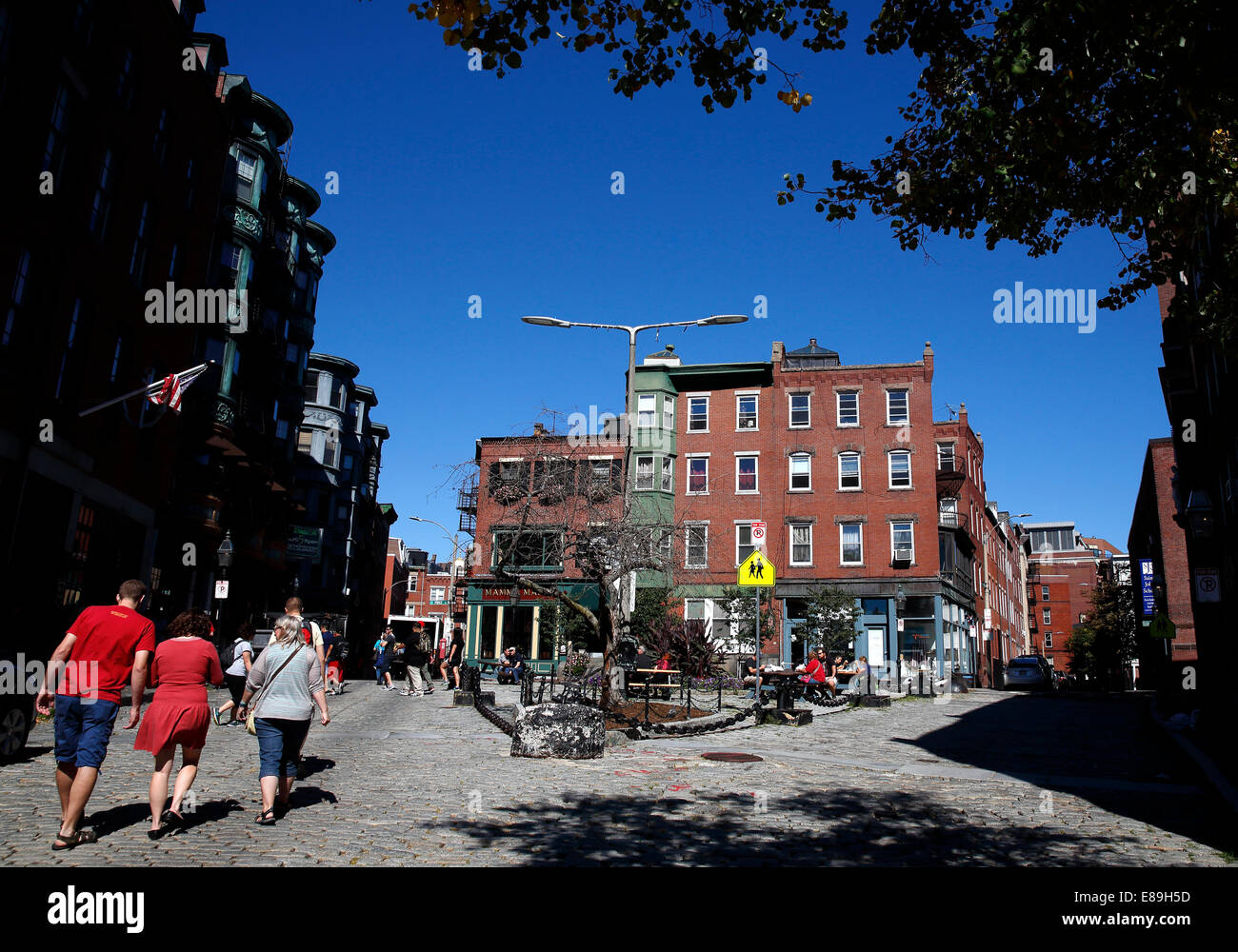 Piazza del nord, Boston, Massachusetts, STATI UNITI D'AMERICA Foto Stock