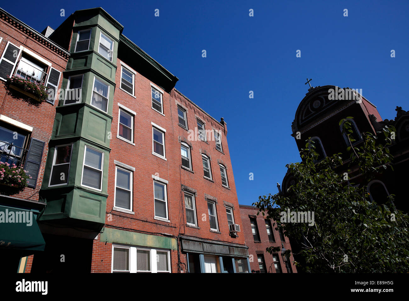 Piazza del nord, Boston, Massachusetts, STATI UNITI D'AMERICA Foto Stock