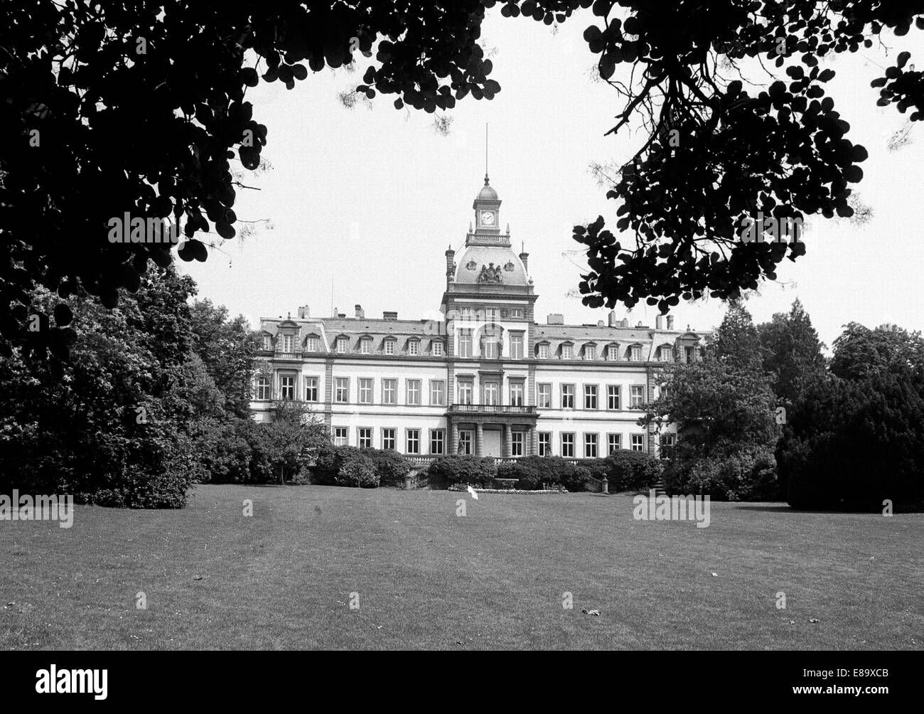 Achtziger Jahre, Barockschloss Philippsruhe in Hanau, Main Kinzig, Assia Foto Stock