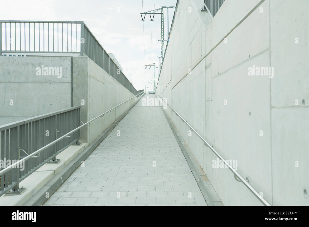 Rampa per piattaforma Foto Stock