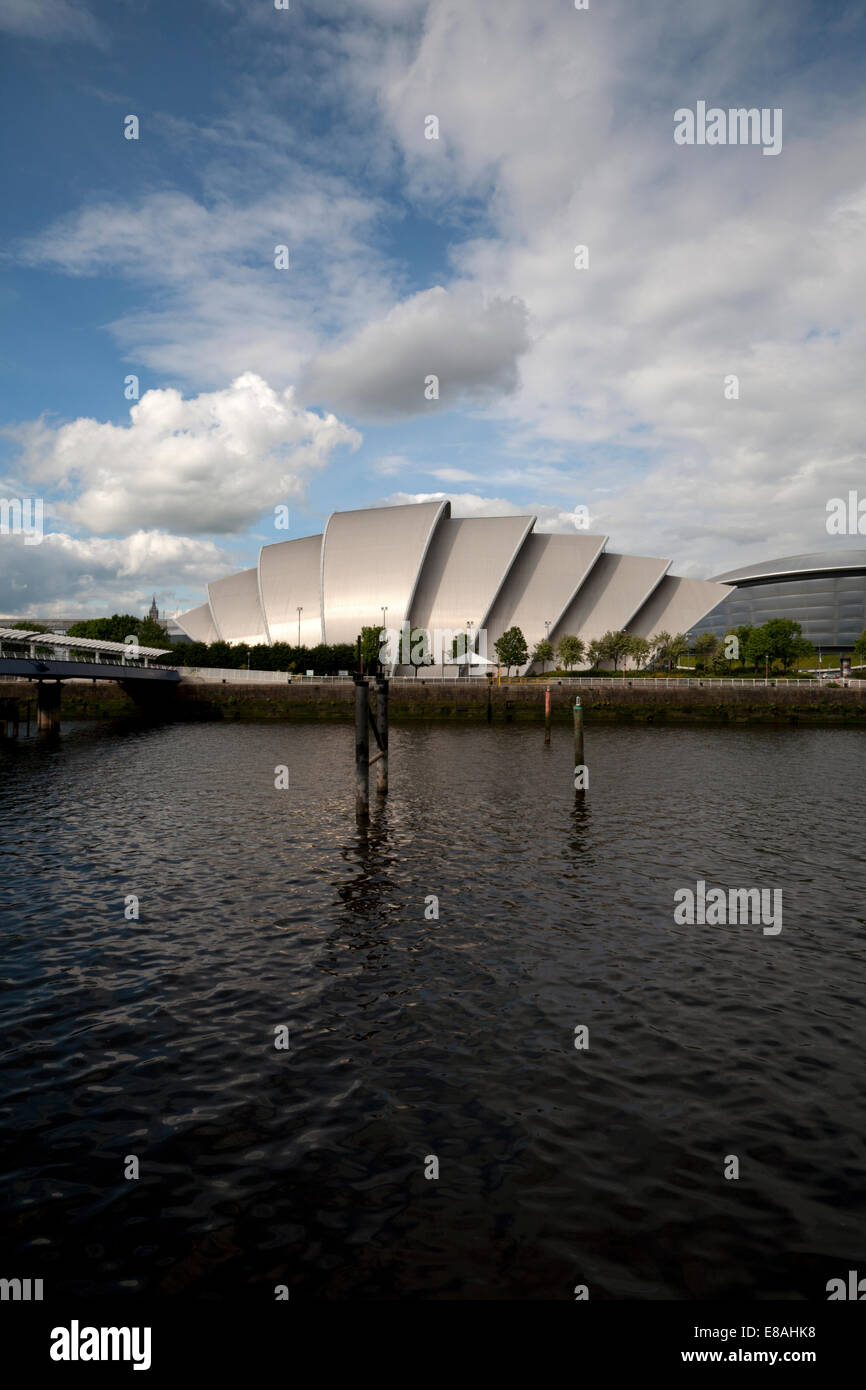 Fiume Clyde glasgow Scozia Scotland Foto Stock