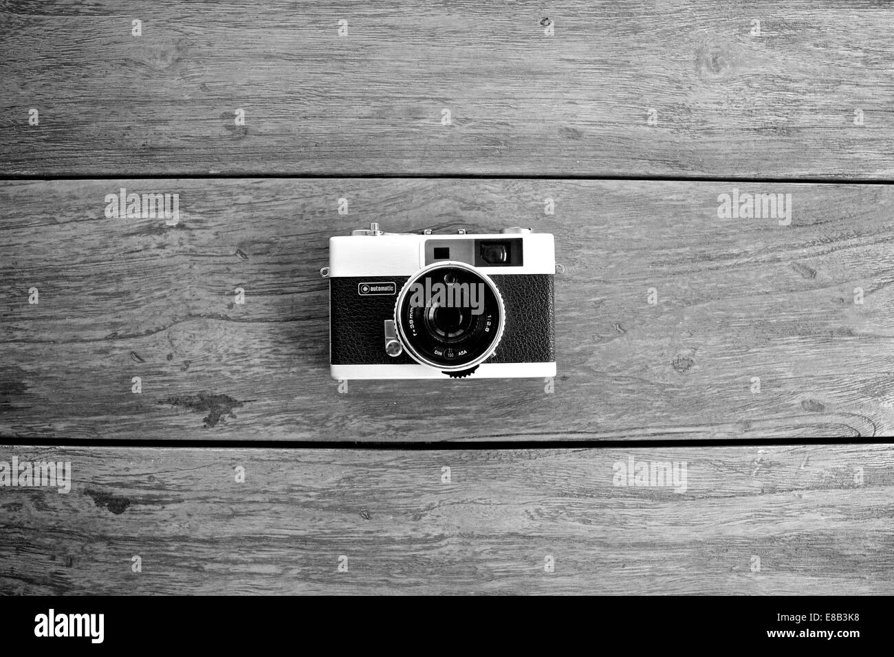 Bianco e nero tanga retrò fotocamera Foto Stock