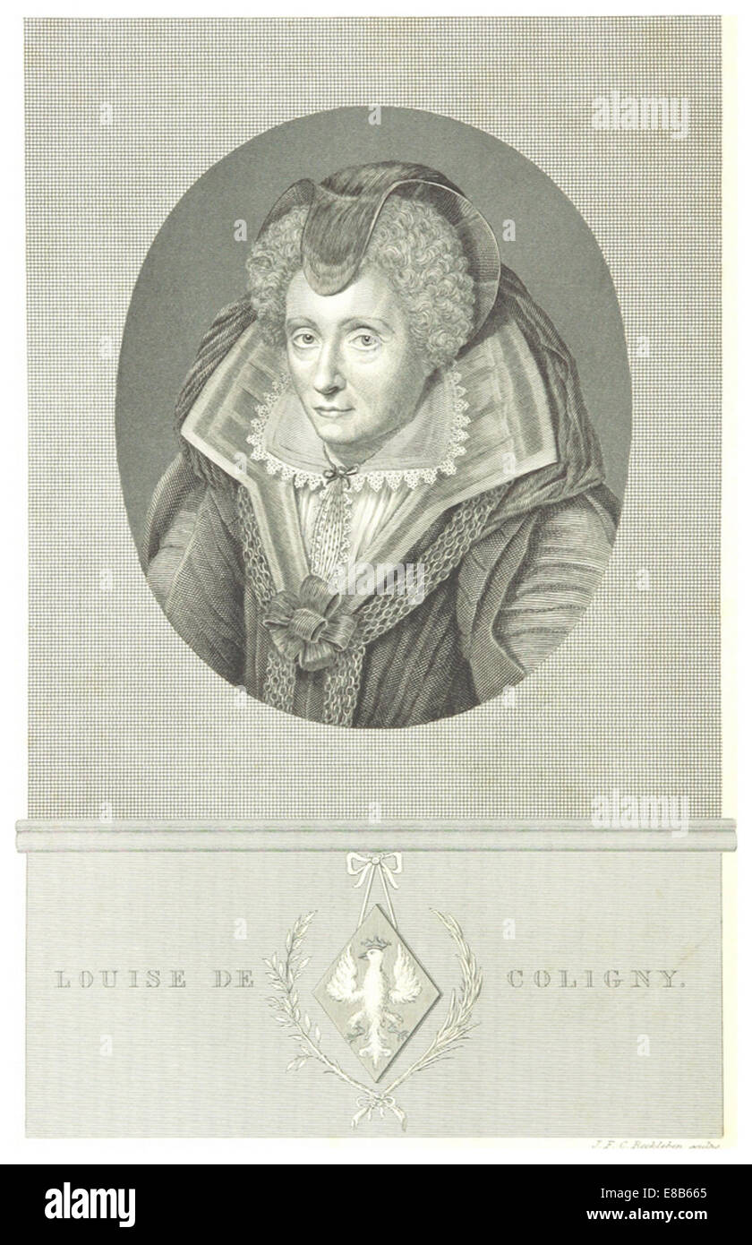 AREND(09) p644 LOUISE DE COLIGNY Foto Stock