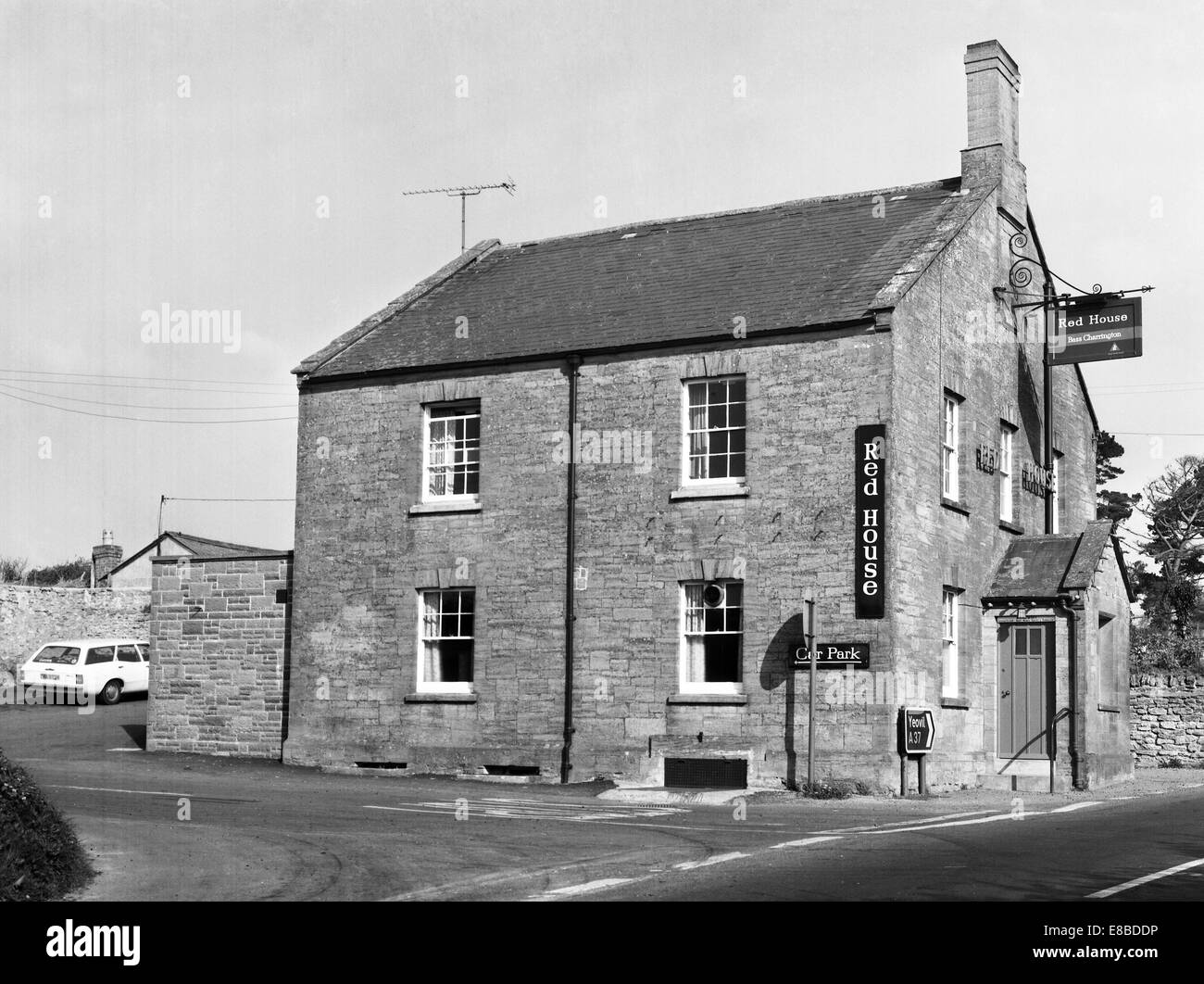 Red House yeovil in numero 1974 0181 Foto Stock