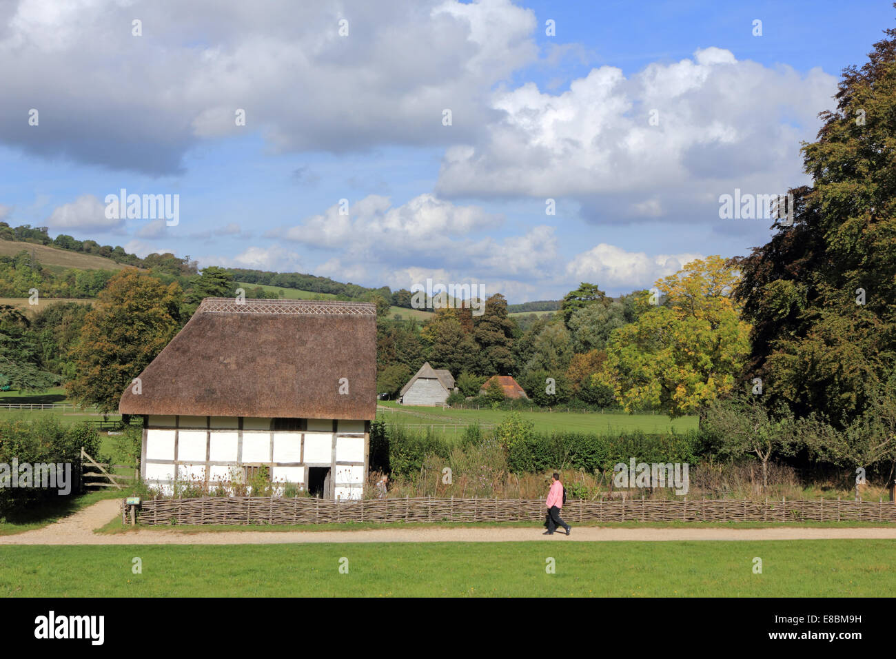 Weald and Downland Open Air Museum, Singleton, West Sussex, in Inghilterra, Regno Unito. Foto Stock