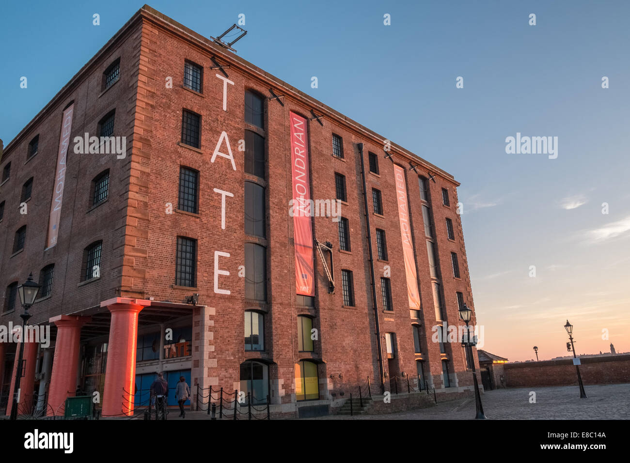 Galleria d'arte Tate, Albert Dock, Liverpool, Merseyside, Regno Unito Foto Stock