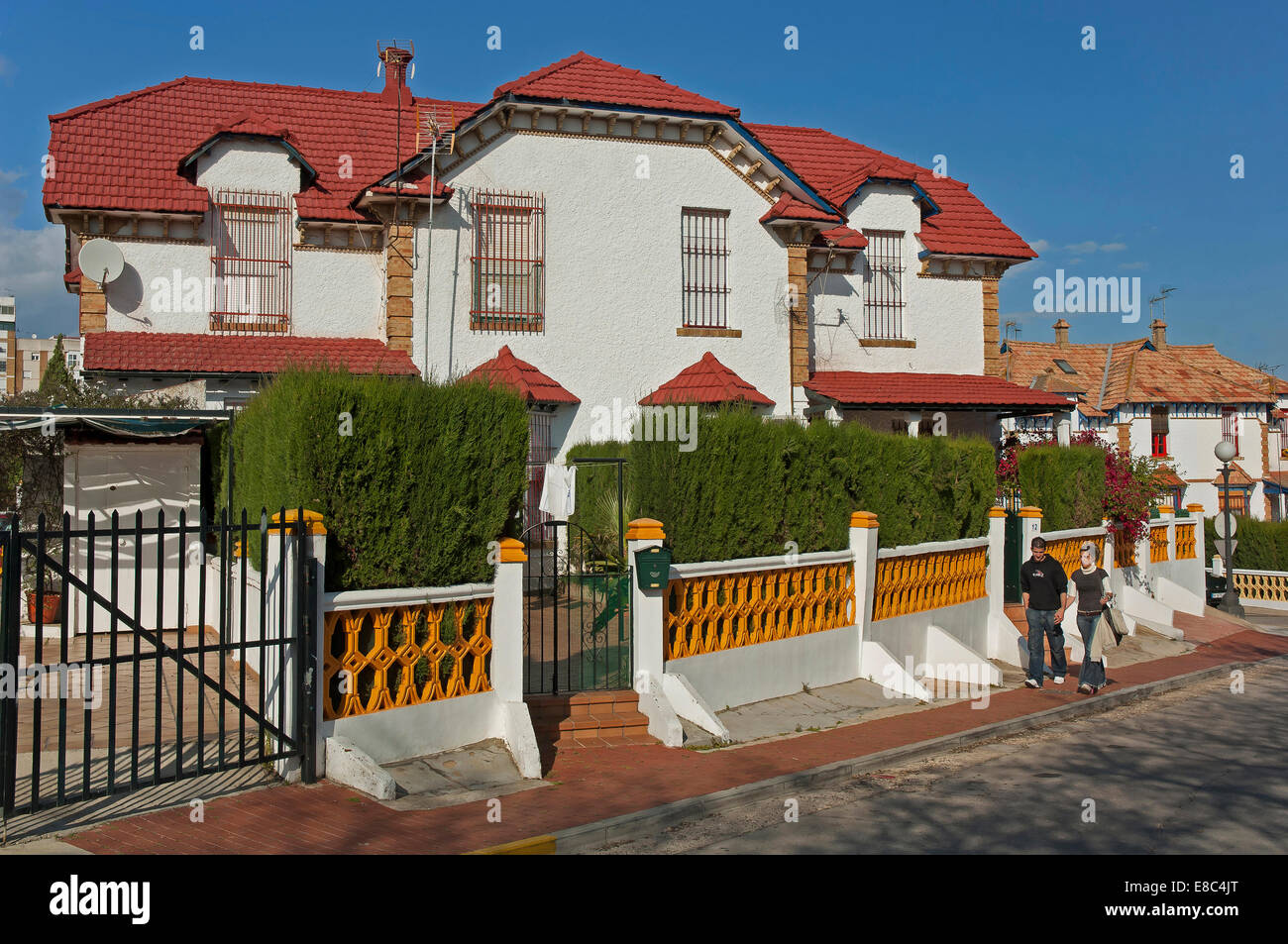 La regina Victoria Quarter - Barrio Obrero, Huelva, regione dell'Andalusia, Spagna, Europa Foto Stock