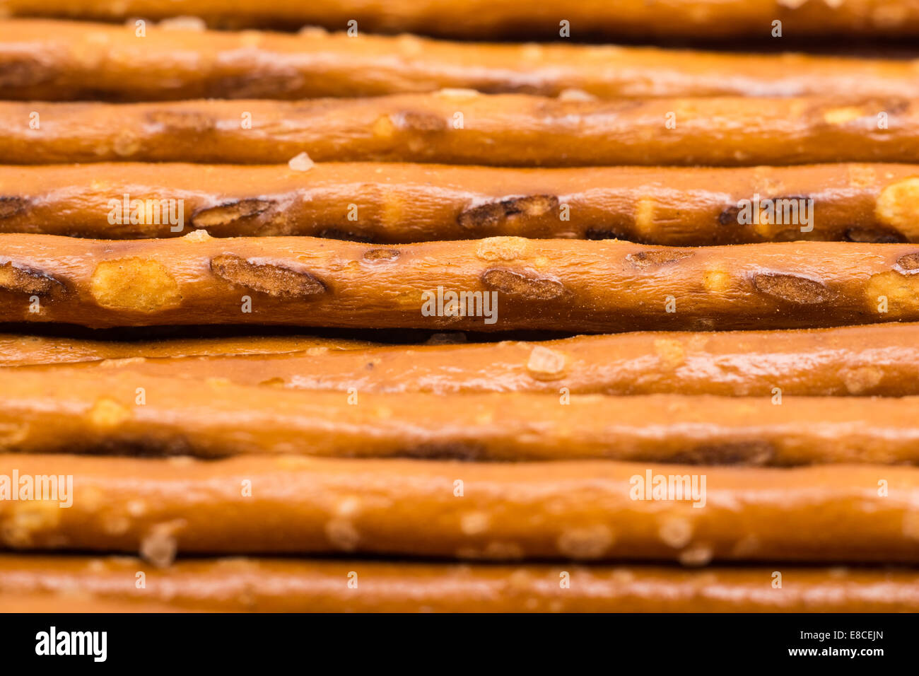 Snack salato bastoni Close Up Foto Stock