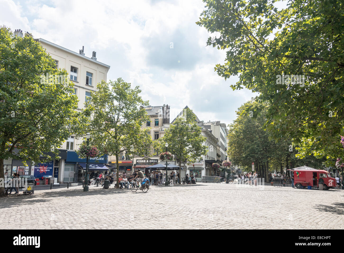 Il Belgio , Bruxelles , colore , Europa , Street tourist Foto Stock