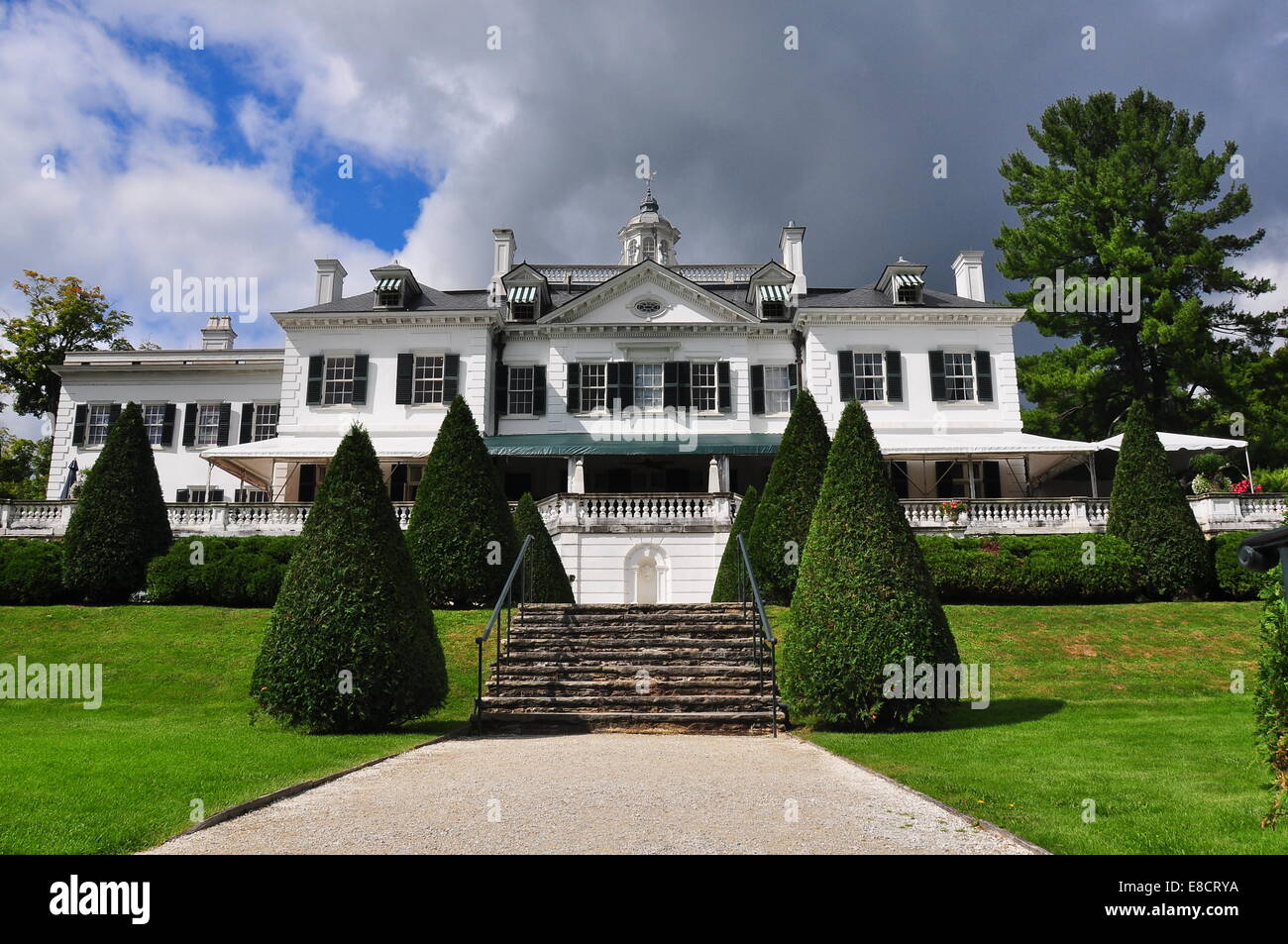 Lenox, Massachusetts: Il Monte, costruito nel 1902 come residenza estiva, da notare l'autore americano Edith Wharton * Foto Stock