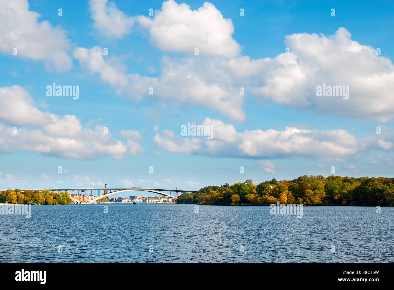 Il ponte ovest di Stoccolma, Svezia Foto Stock