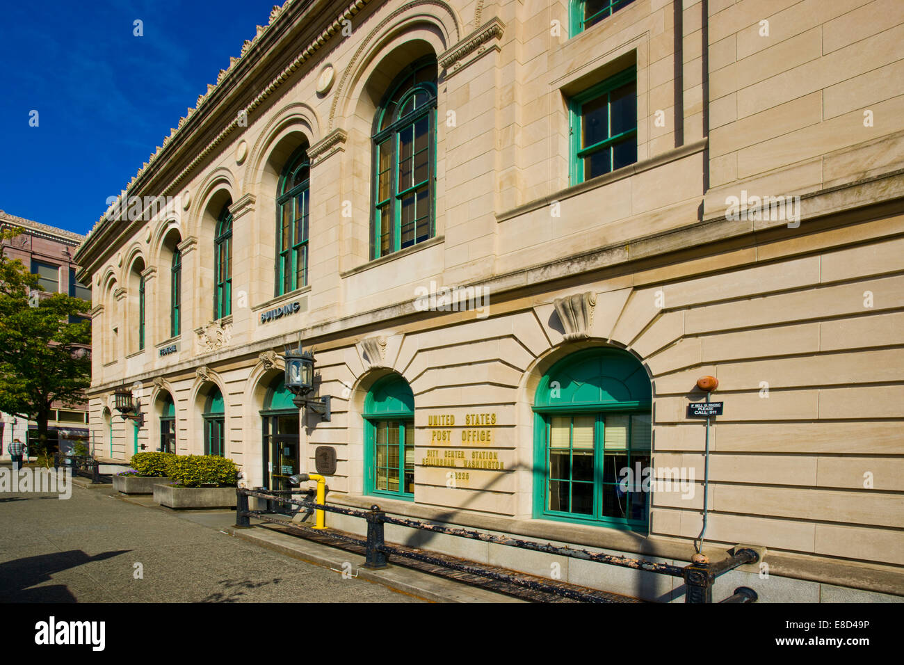 Il Bellingham Edificio federale è stato costruito in 1913 Foto Stock