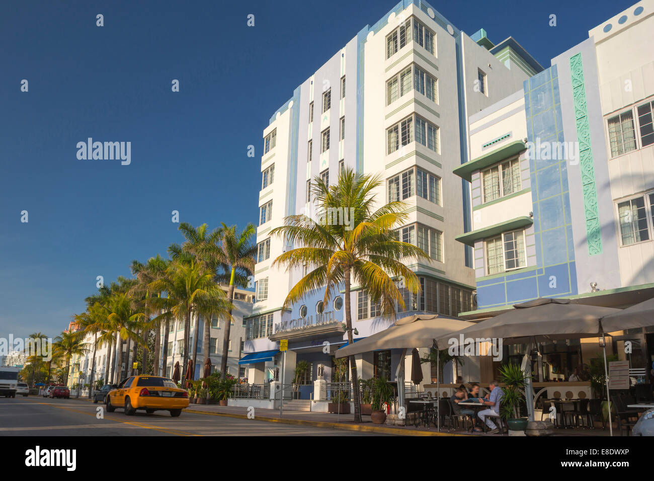 PARK CENTRAL HOTEL (©HENRY HOHAUSER 1937) OCEAN DRIVE SOUTH BEACH MIAMI BEACH FLORIDA USA Foto Stock