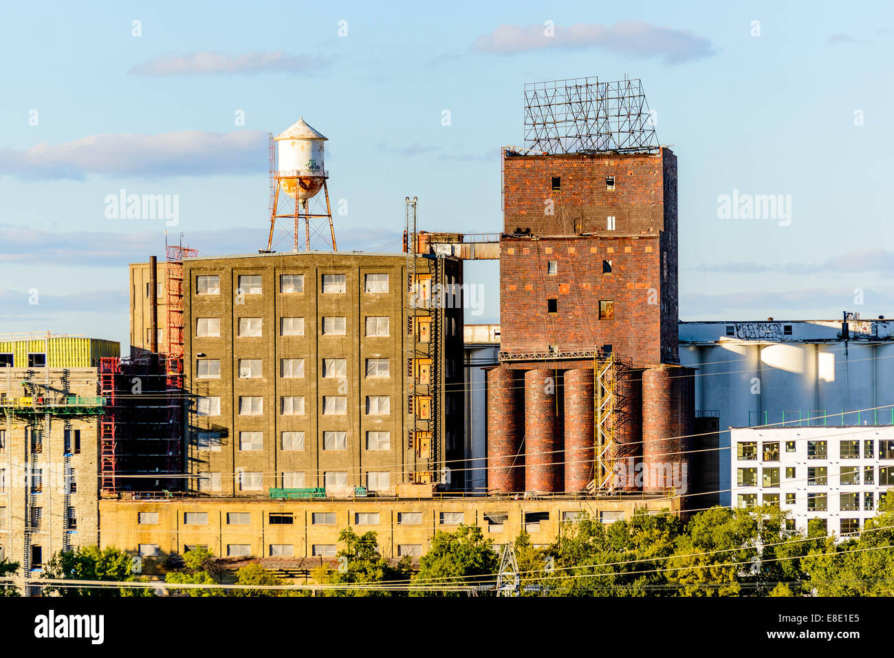 Minneapolis, MN, edifici storici vicino al centro Foto Stock