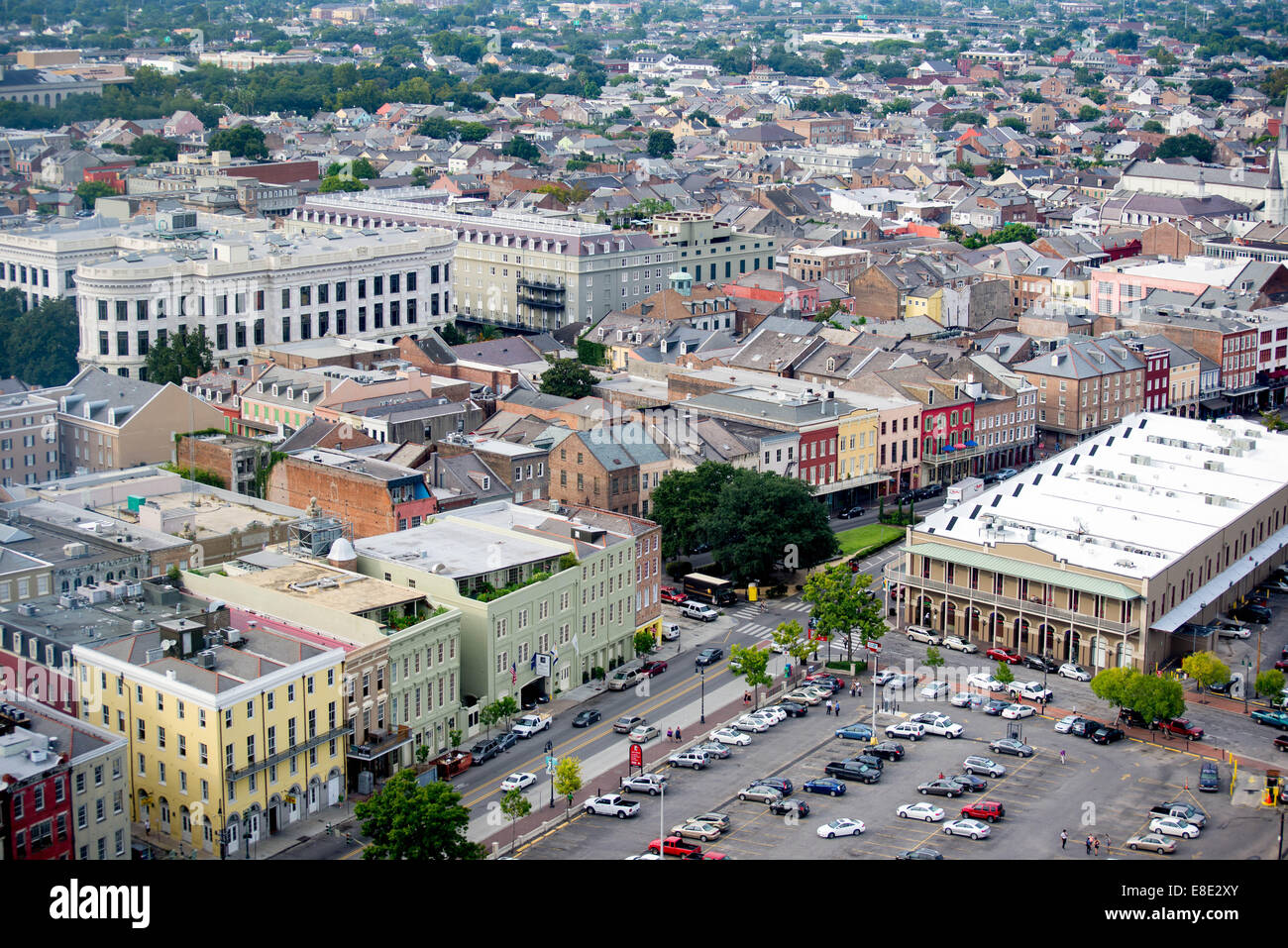 Settembre 17, 2014 - New Orleans, LA, Stati Uniti d'America - Vista aerea di New Orleans Foto Stock