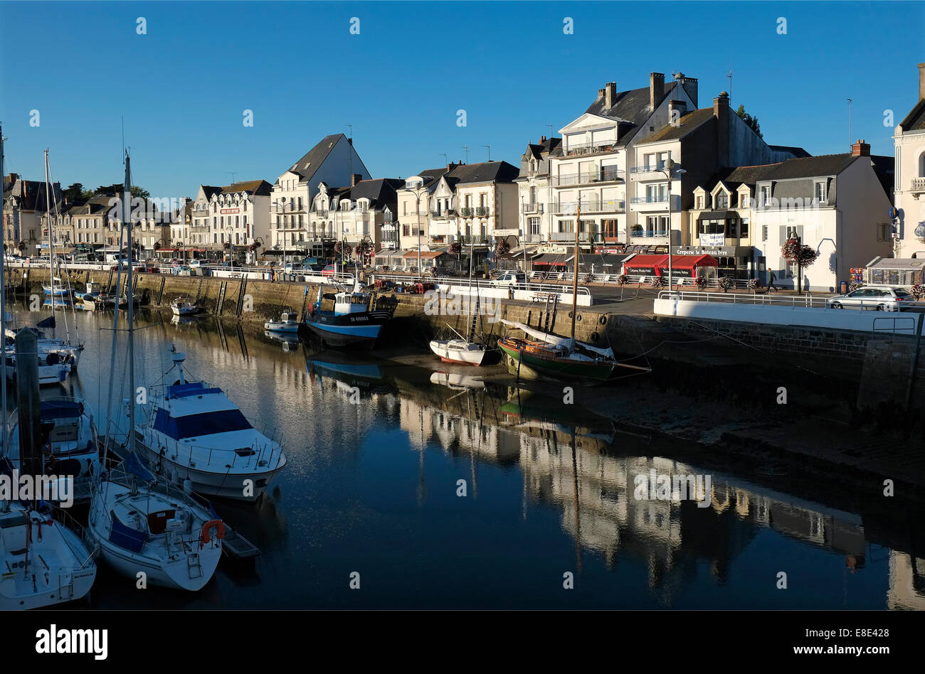 Le Pouliguen, Loire Atlantique, Francia Foto Stock