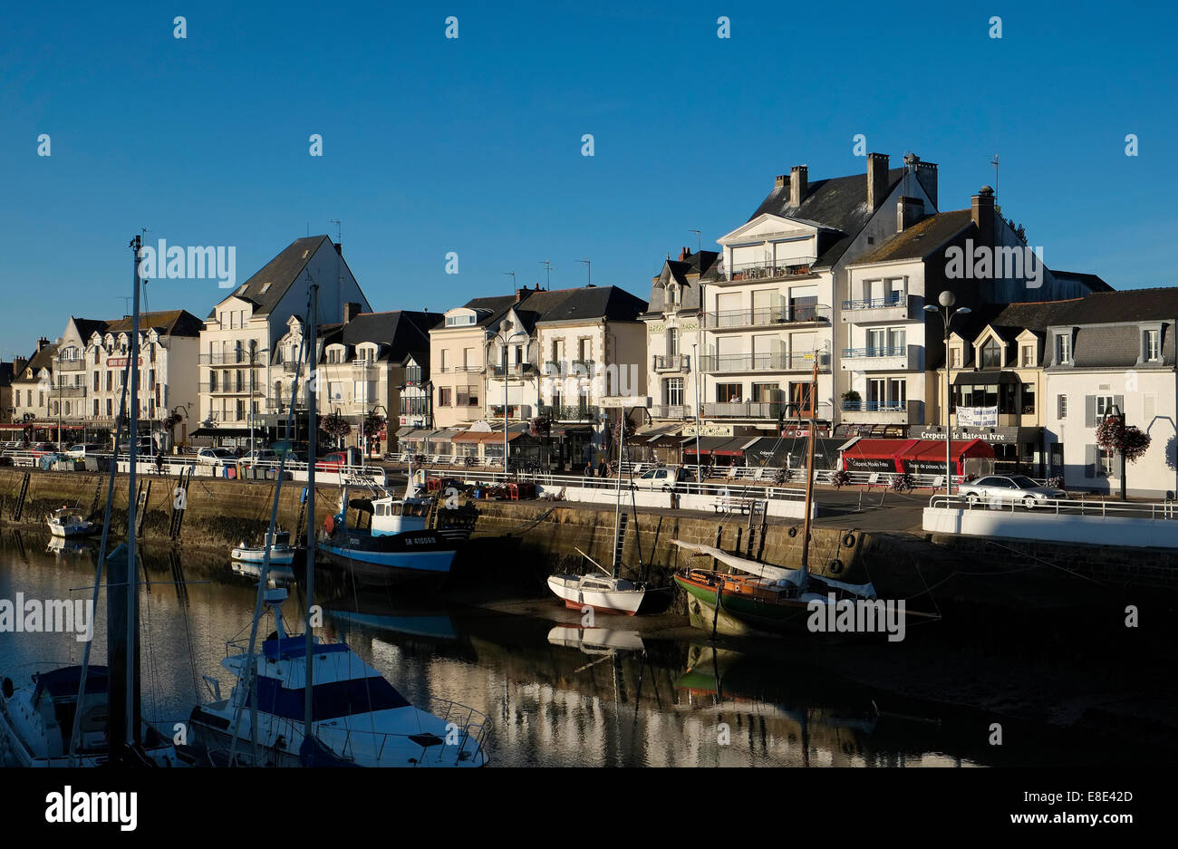 Le Pouliguen, Loire Atlantique, Francia Foto Stock