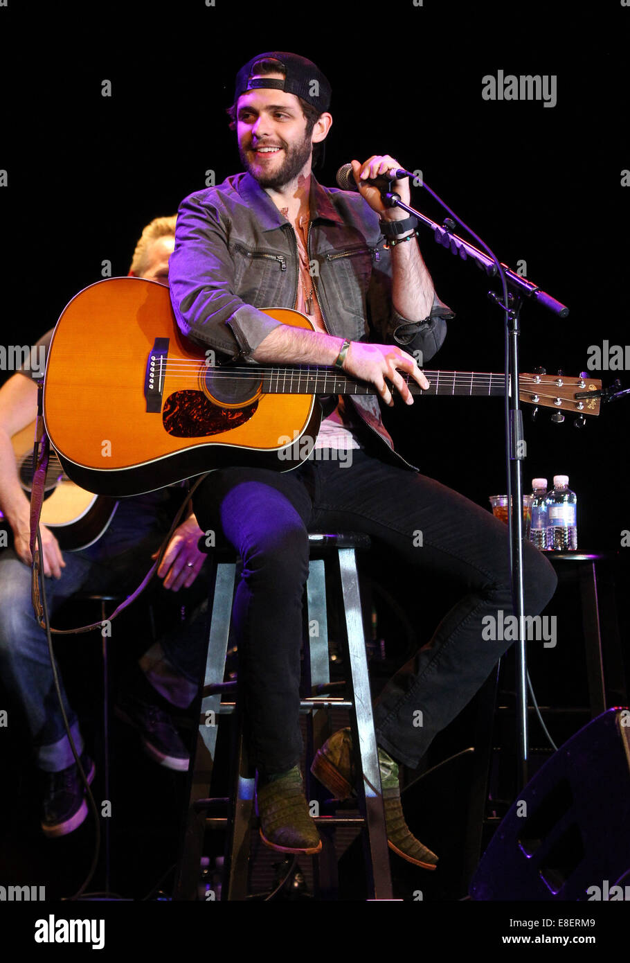 Casinò di stazione e 95,5 il Bull Team per la sesta annuale tutte le Star Guitar tirare con: Thomas Rhett dove: Las Vegas, Nevada, Stati Uniti quando: 04 Apr 2014 Foto Stock