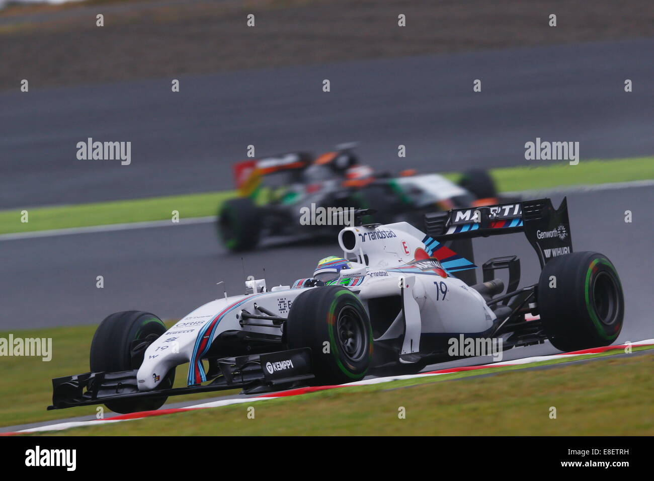 Felipe Massa, Bra, Williams F1 di Suzuka, in Giappone, 05.10.2014, Formula una gara di F1, Giappone Grand Prix, Grosser Preis, GP du Japon, Motorsport, foto di: Sho TAMURA/AFLO SPORT GERMANIA FUORI Foto Stock