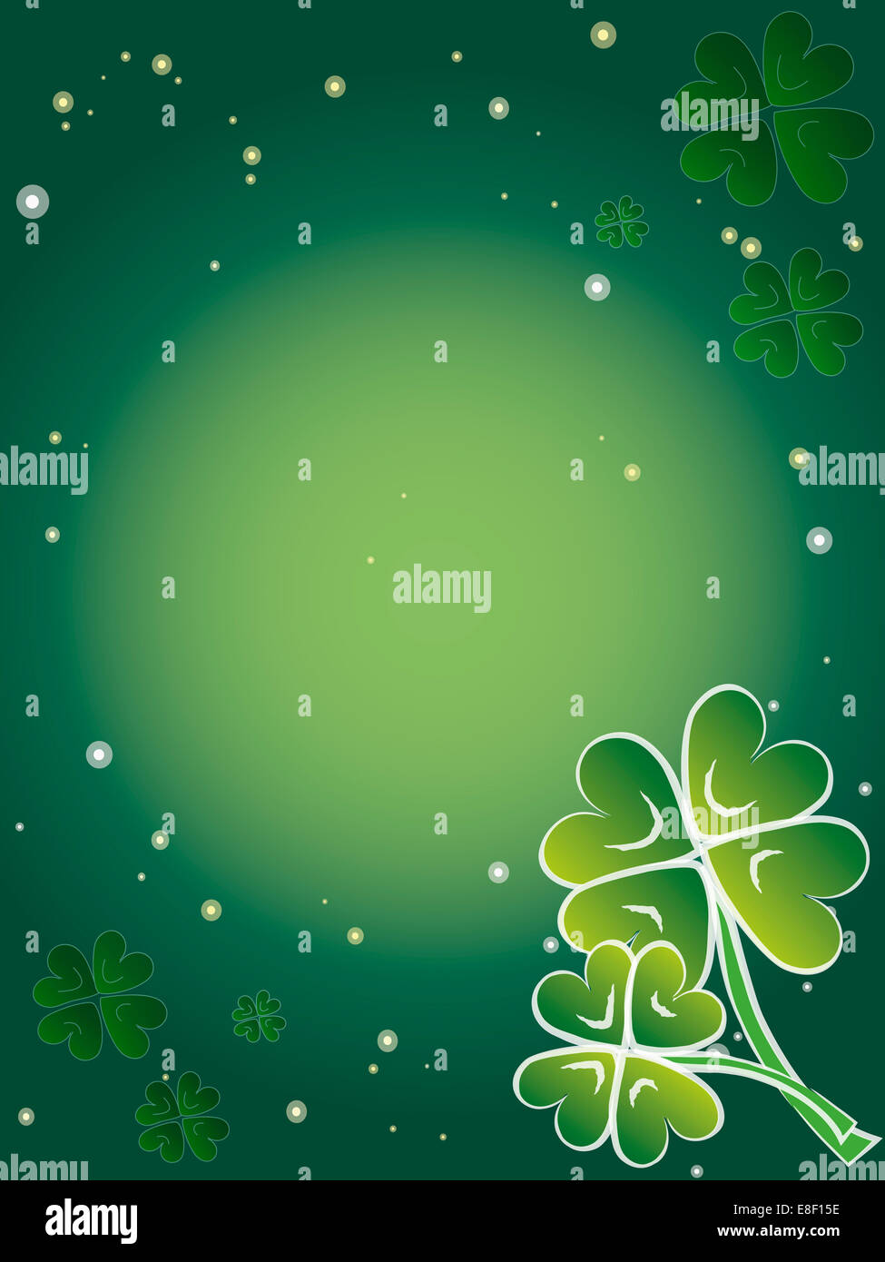 Illustrazione per st. Patrick day Foto Stock