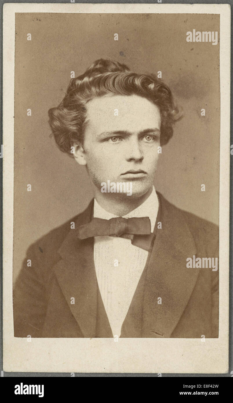 August Strindberg Artista: Hansen, Mathias Foto Stock