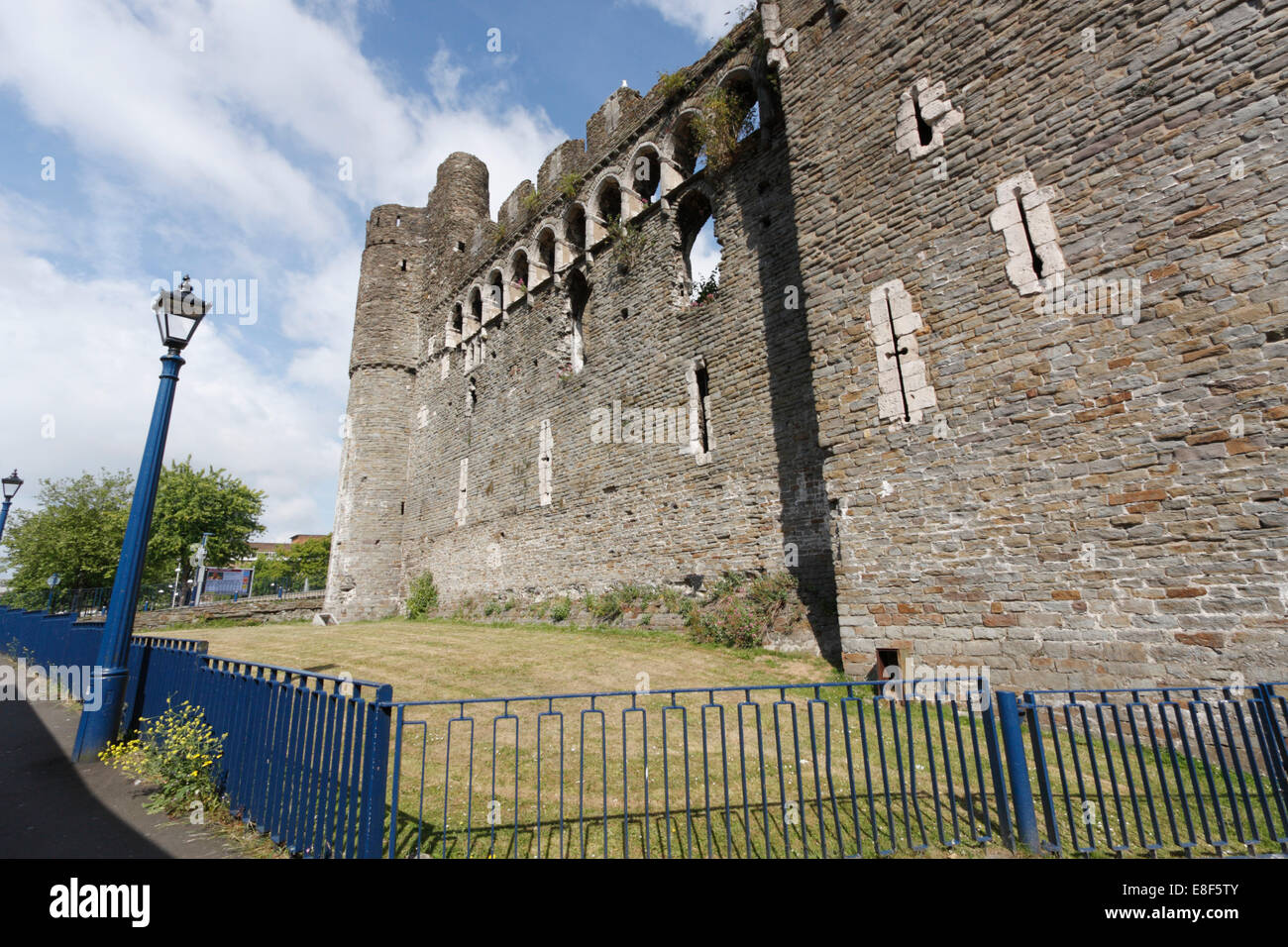 Swansea Castle, Galles del Sud, 2010. Foto Stock