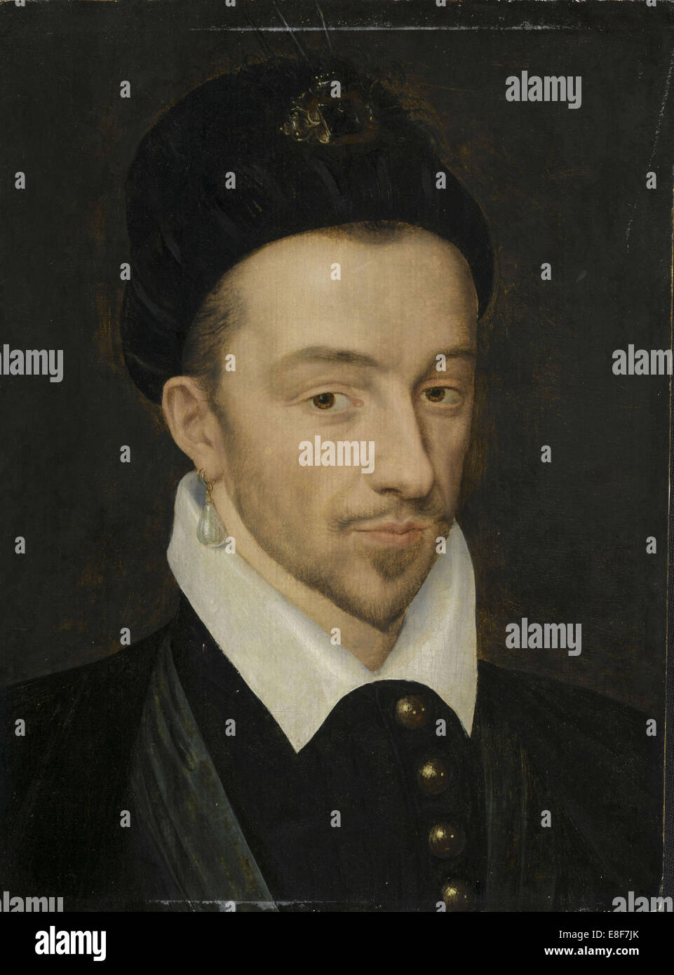 Ritratto di Enrico III di Francia. Artista: Clouet, François, (Scuola) Foto Stock