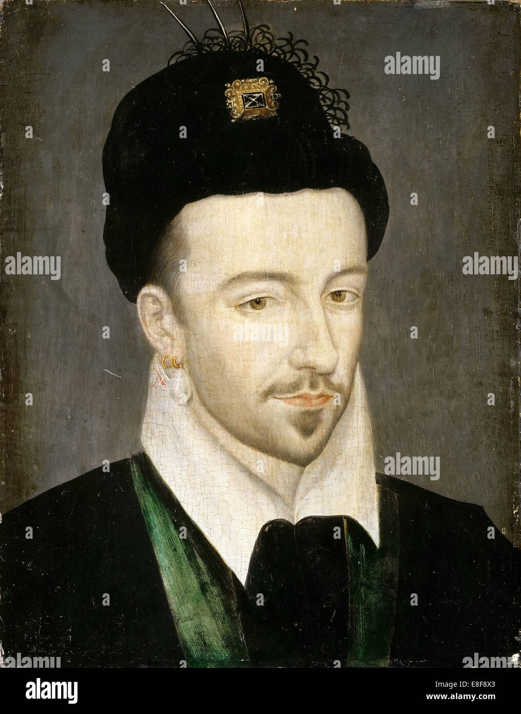 Ritratto di Enrico III di Francia. Artista: Decourt (De Corte), Jean (ca 1530-ca 1585) Foto Stock