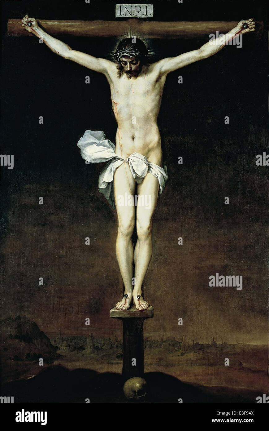 Cristo sulla Croce. Artista: Cano Alonso (1601-1667) Foto Stock