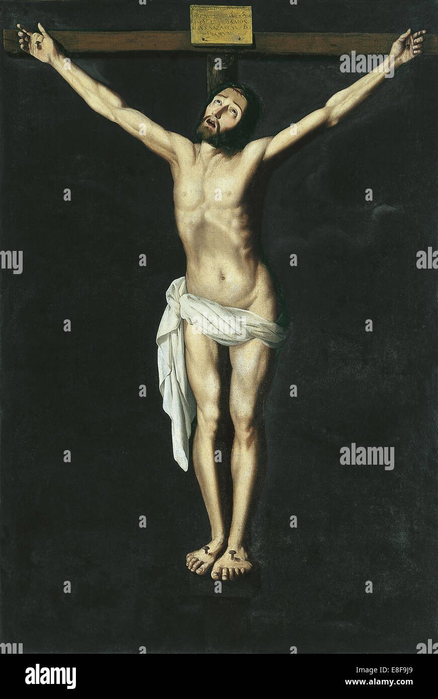 Cristo sulla Croce. Artista: Zurbarán Francisco de (1598-1664) Foto Stock
