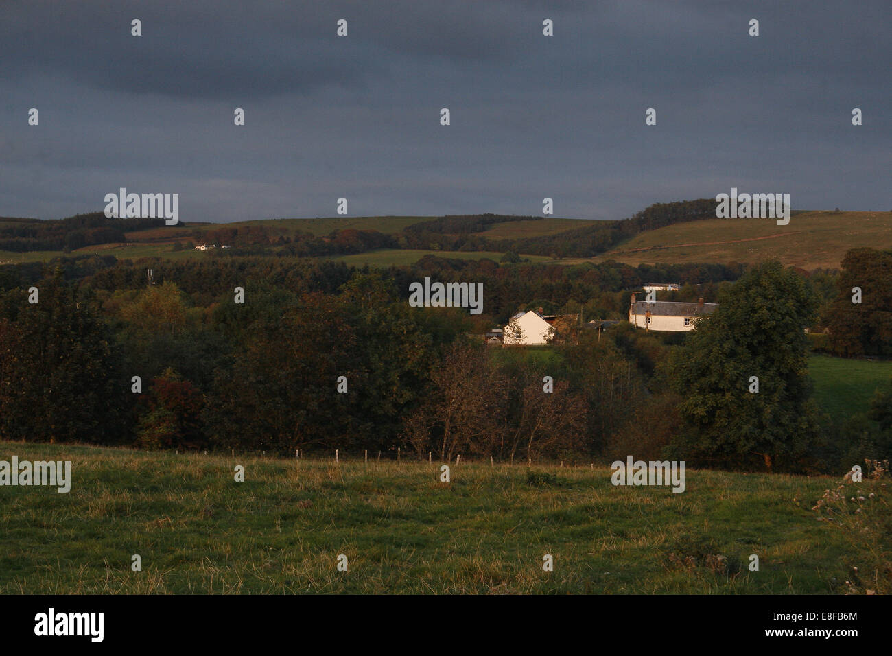 Casa a Lockerbie, Dumfriesshire, Scotland, Regno Unito Foto Stock