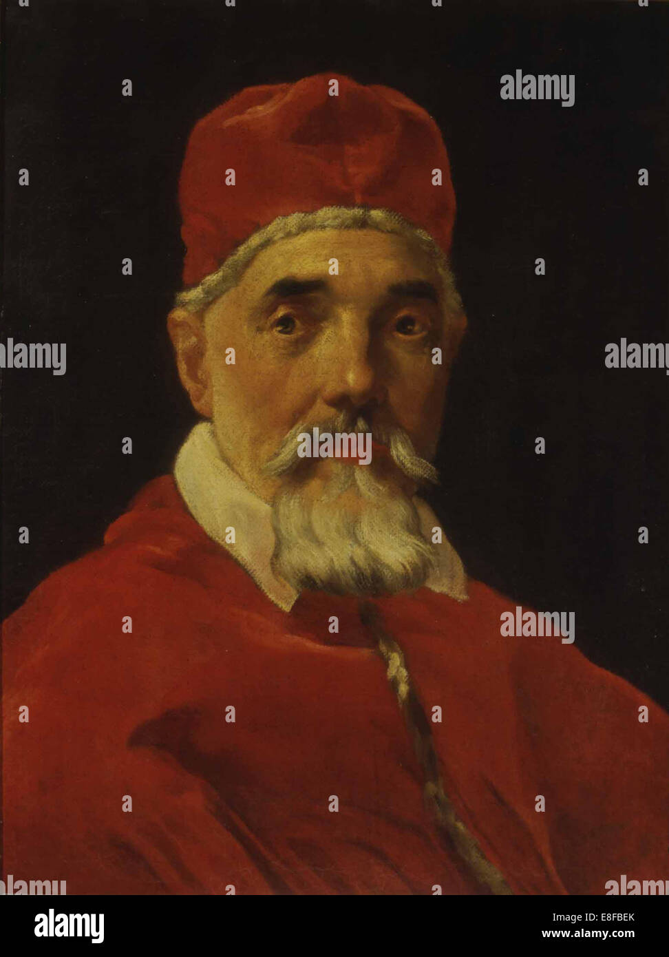 Ritratto di papa Urbano VIII. Artista: Bernini Gianlorenzo (1598-1680) Foto Stock