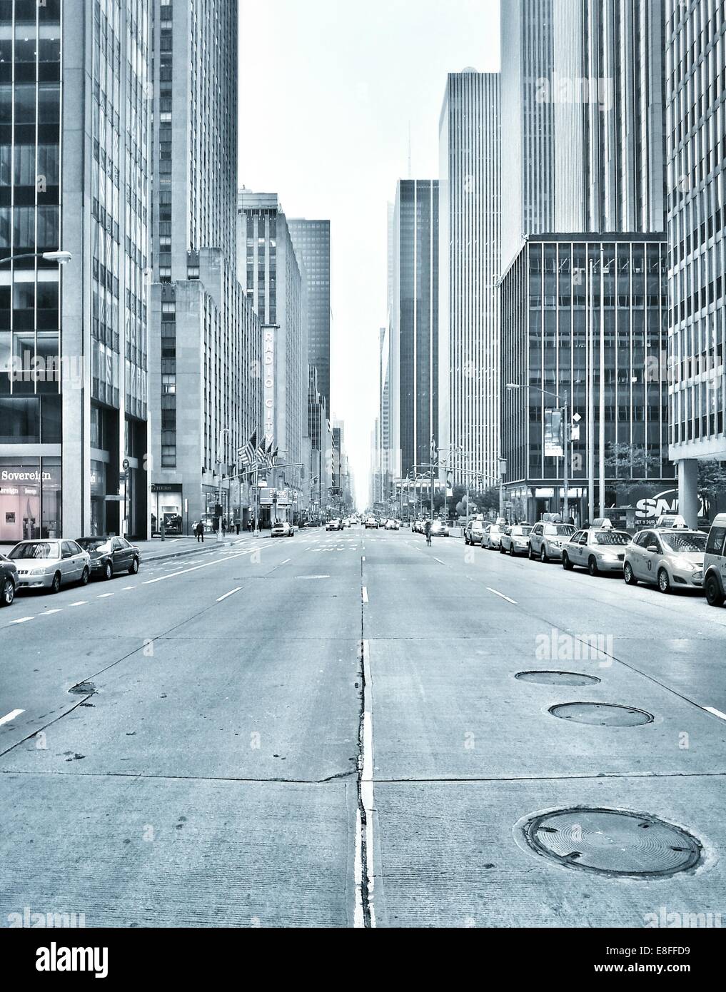 Stati Uniti d'America, dallo Stato di New York New York City Avenue of Americas Foto Stock