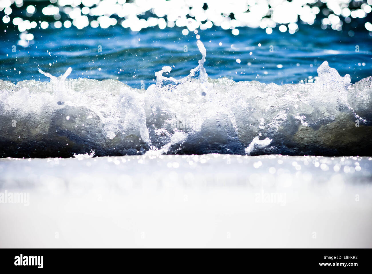 Destin, in Florida, Stati Uniti d'America Splash Foto Stock