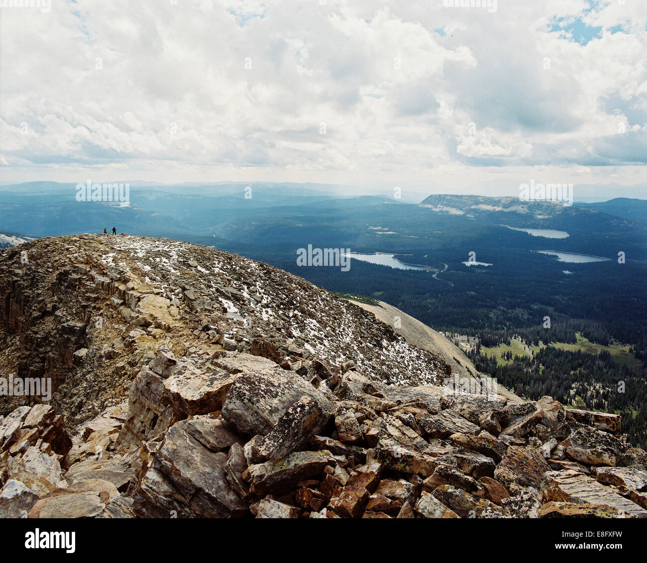 Stati Uniti d'America, Utah, vista dalla cima della montagna calva Foto Stock