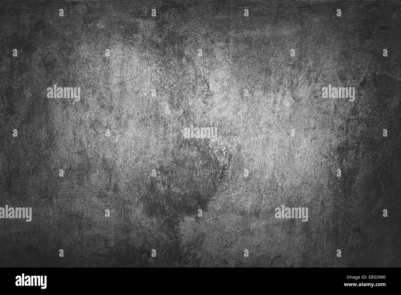 Grunge muro grigio Texture come architettura urbana sfondo con vignette Foto Stock