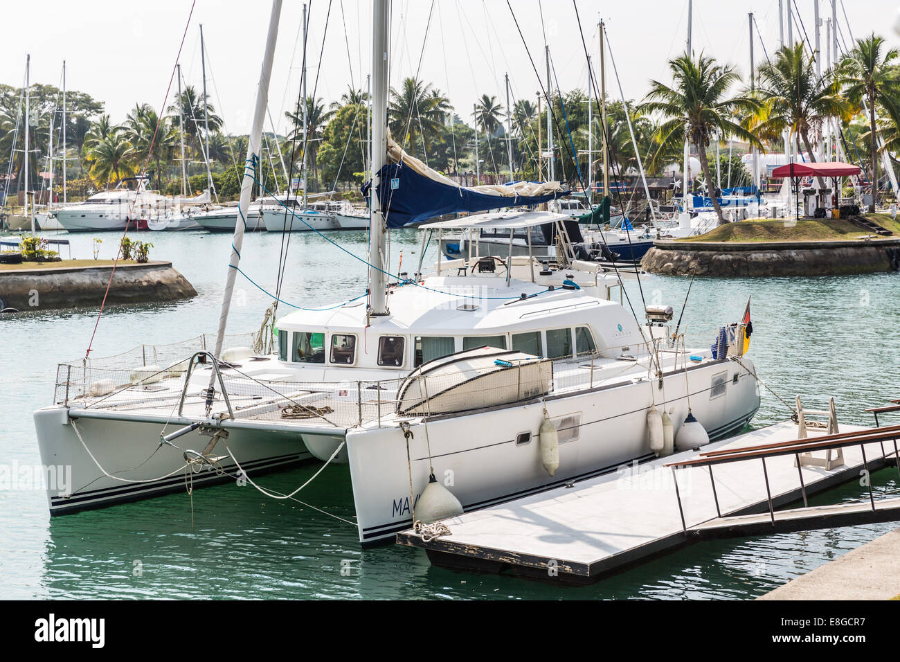 Marina a Port Denarau Fiji Foto Stock