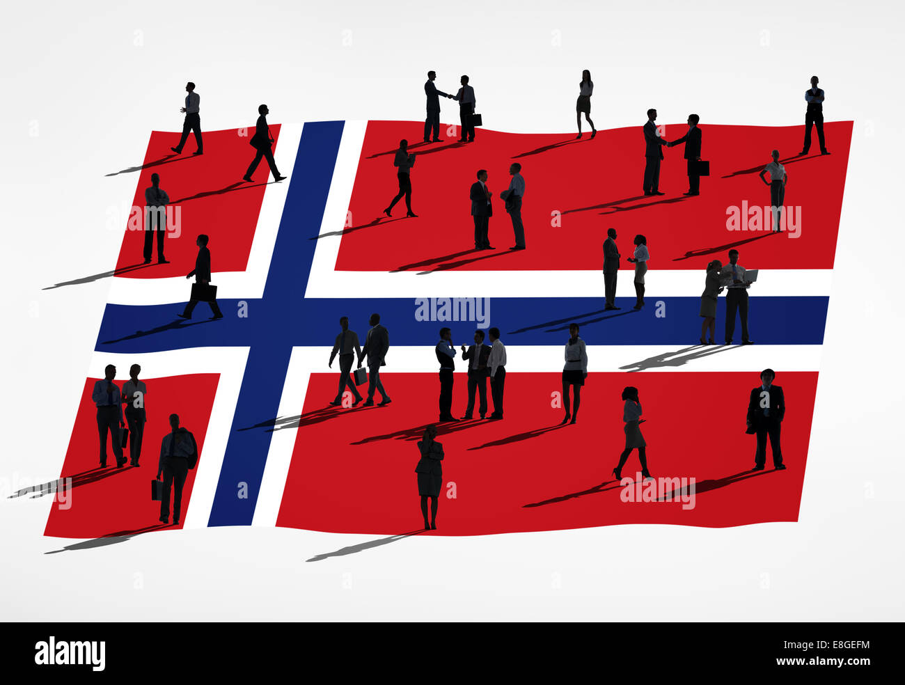Global Business : Norvegia Foto Stock
