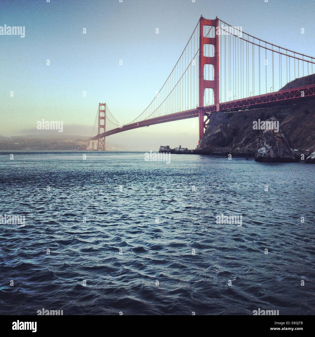Golden Gate Bridge, San Francisco, Stati Uniti Foto Stock