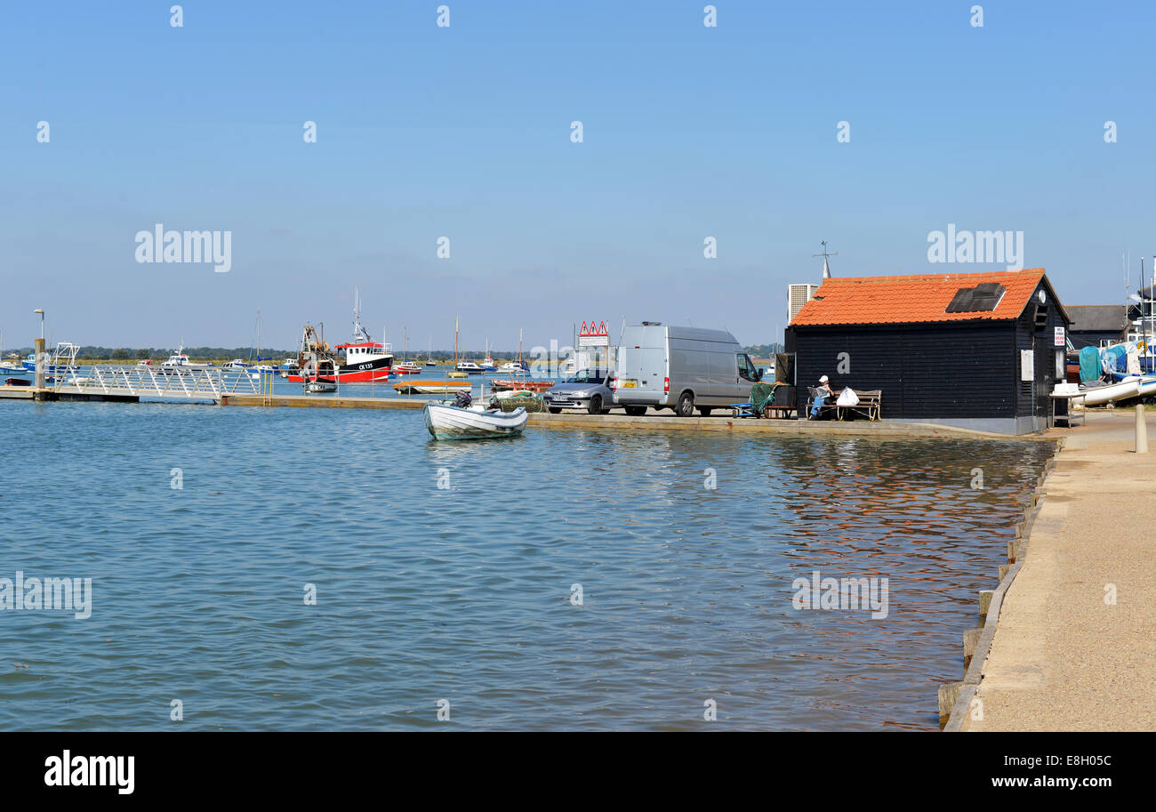 West Mersea - Waterfront Foto Stock