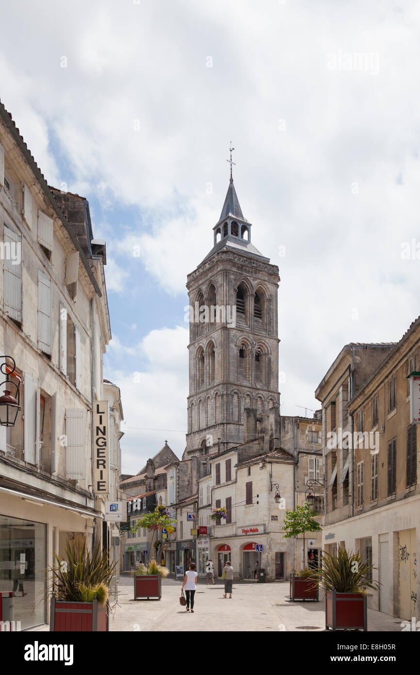 Saint Leger chiesa in Cognac Francia. Foto Stock