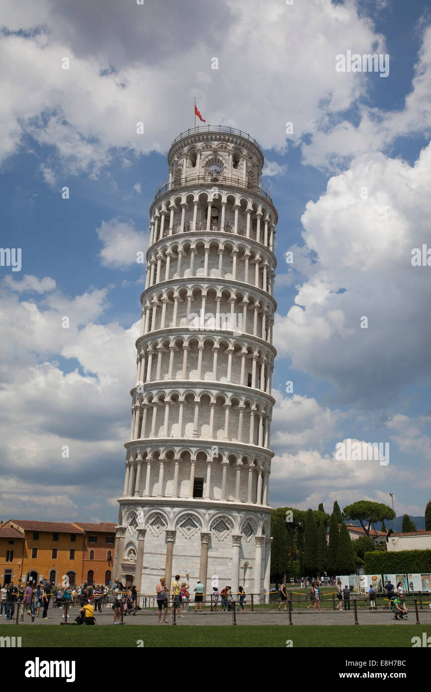 L'Italia, Toscana, Pisa, Torre Pendente Foto Stock