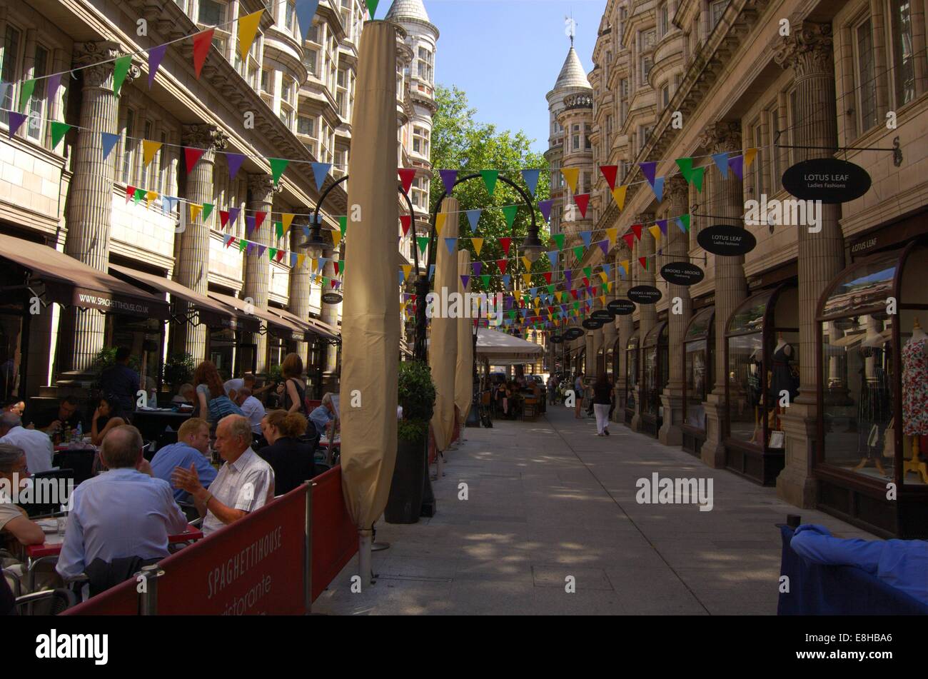 Il siciliano Avenue a Holborn a Londra in Inghilterra Foto Stock