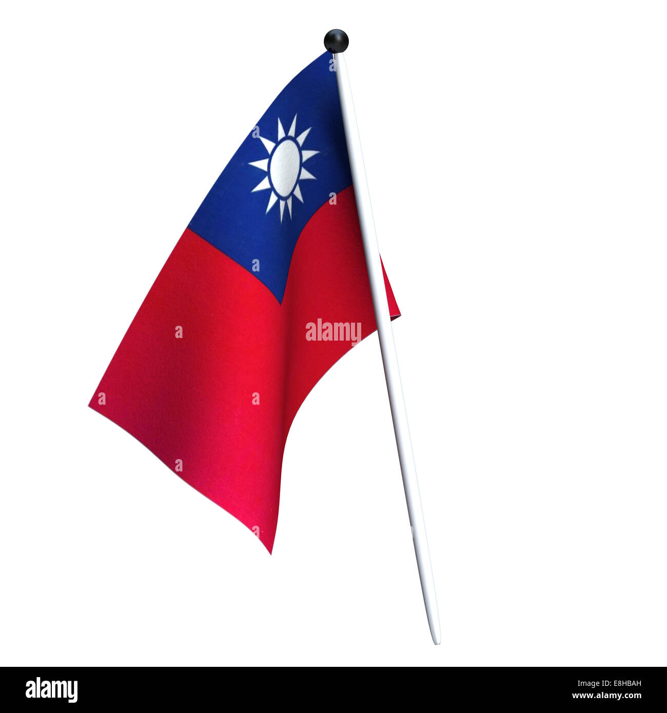 Bandiera di Taiwan per adv o altri usi Foto Stock